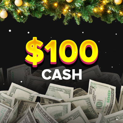 $100 Christmas Cash